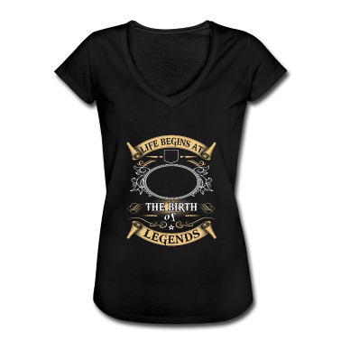70 Geburtstag Geschenk T-Shirt - Birth of Legends Design zum Anpassen