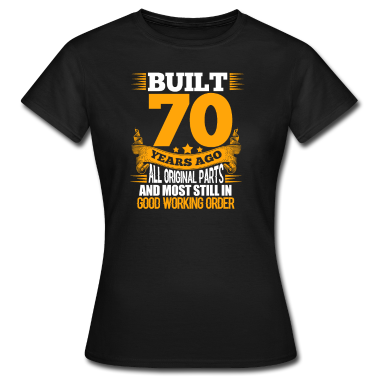 70 Geburtstag Geschenk T-Shirt - 70. Geburtstag