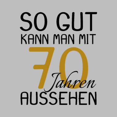 Motiv 70 Geburtstag