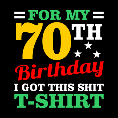 Motiv 70. Geburtstag