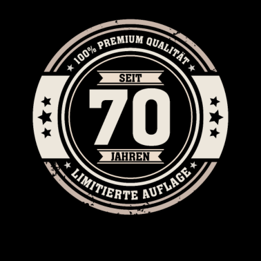 Motiv 70. Geburtstag 70 Jahre Geburtstagsgeschenk