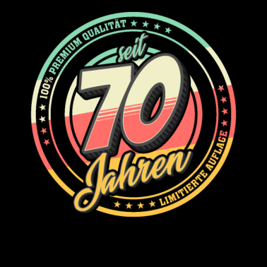 Motiv 70. Geburtstag 70 Jahre Geburtstagsgeschenk