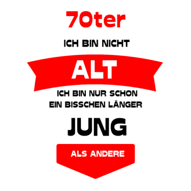 Motiv Geschenk zum 70. Geburtstag