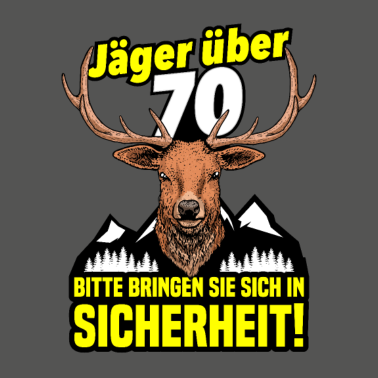 Motiv 70. Geburtstag Jäger