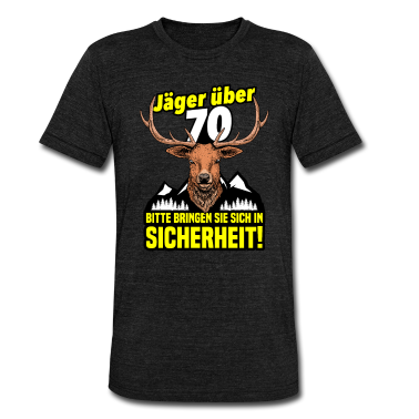 70 Geburtstag Geschenk T-Shirt - 70. Geburtstag Jäger