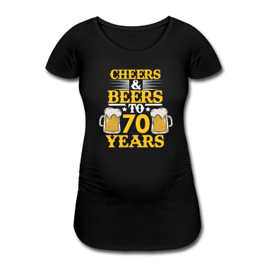 70 Geburtstag Geschenk T-Shirt - 70. Geburtstag Bier