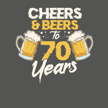 Motiv 70. Geburtstag Bier