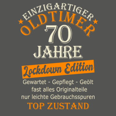 Motiv 70 Geburtstag 70 Jahre siebzig Geschenk Geburtstag