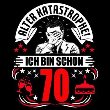 Motiv 70. Geburtstag Mann Geschenk lustig Geburtstag 70