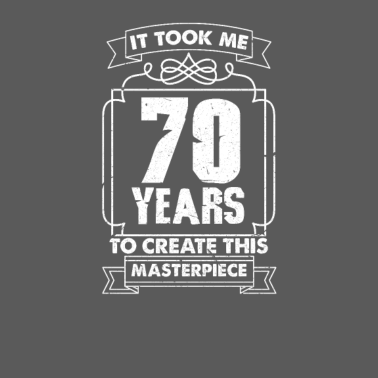 Motiv 70. Geburtstag 70 Jahre Birthday Geschenk