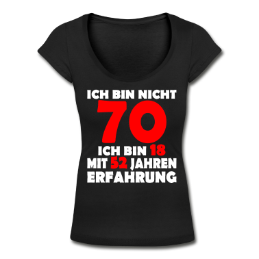 70 Geburtstag Geschenk T-Shirt - Ich bin nicht 70 Jahre 70 Geburtstag Geschenk