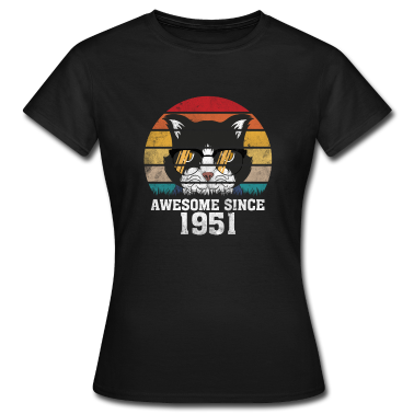 70 Geburtstag Geschenk T-Shirt - 70. Geburtstag 1951 70 Jahre Geburtstagsgeschenk