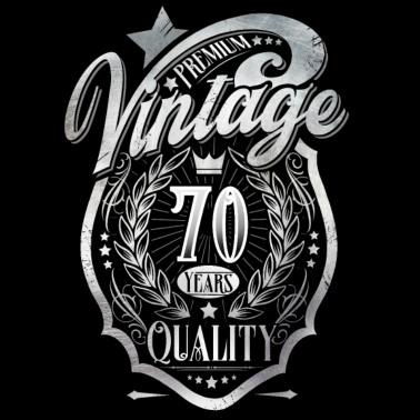 Motiv 70. Geburtstag Vintage