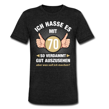 70 Geburtstag Geschenk T-Shirt - 70 Jahre 70. Geburtstag Geschenk