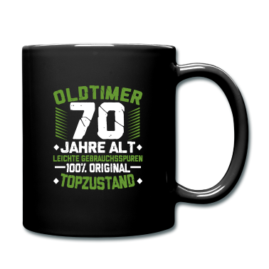 70 Geburtstag Geschenk Tasse - 70. Geburtstag