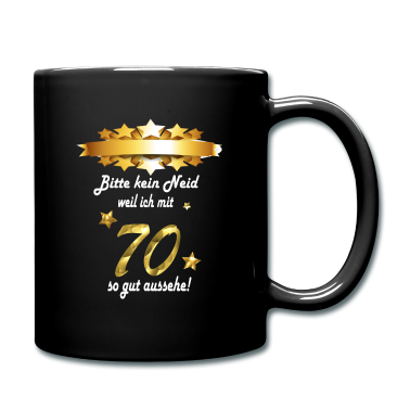 70 Geburtstag Geschenk Tasse - 70. Geburtstag