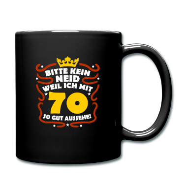 70 Geburtstag Geschenk Tasse - 70. Geburtstag