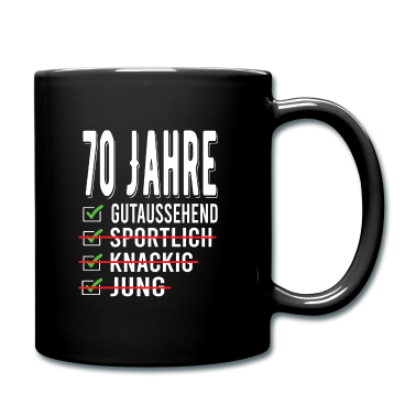 70 Geburtstag Geschenk Tasse - 70. Geburtstag 70 Jahre