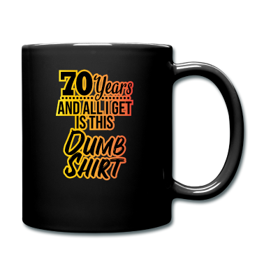 70 Geburtstag Geschenk Tasse - 70 Jahre! Geschenk 70. Geburtstag