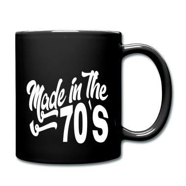 70 Geburtstag Geschenk Tasse - Birthday Made in the 70 s Seventies Vintage Retro