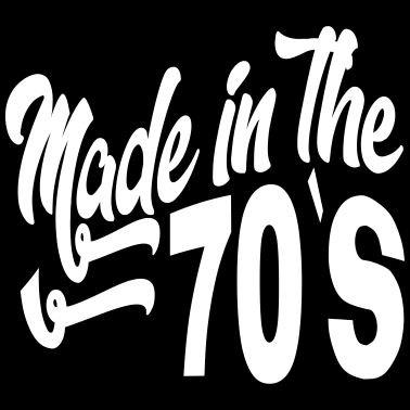 Motiv Birthday Made in the 70 s Seventies Vintage Retro
