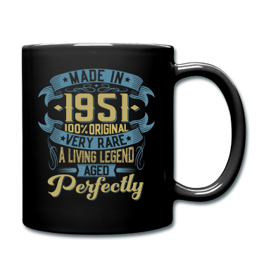70 Geburtstag Geschenk Tasse - Jahrgang 1951 geboren 70. Geburtstag Vintage