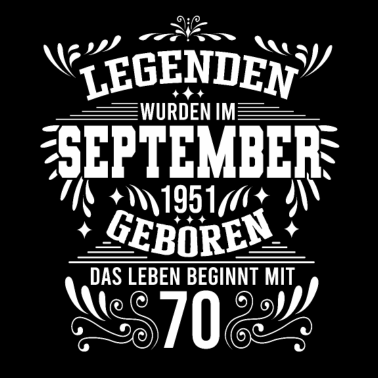 Motiv Geschenke zum 70. Geburtstag Jahrgang 1951