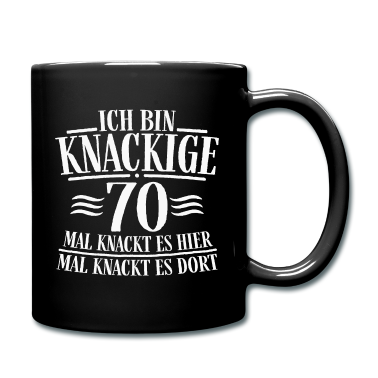 70 Geburtstag Geschenk Tasse - Geschenk zum 70. Geburtstag 70 Jahre Spruch
