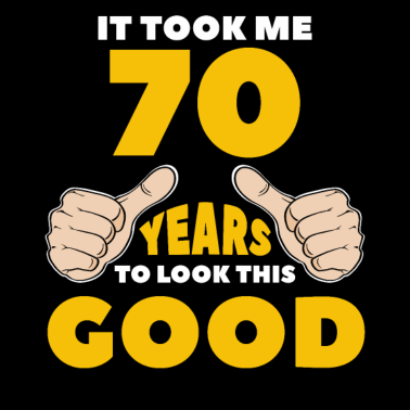 Motiv 70. Geburtstag Geschenk Geburstagsgeschenk