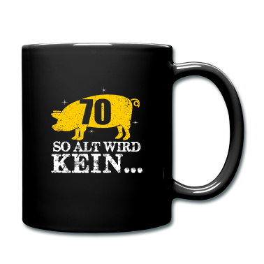 70 Geburtstag Geschenk Tasse - 70. Geburtstag