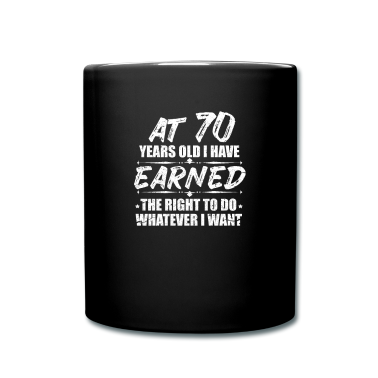 70 Geburtstag Geschenk Tasse - 70. Geburtstag