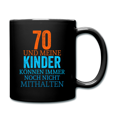 70 Geburtstag Geschenk Tasse - 70. Geburtstag