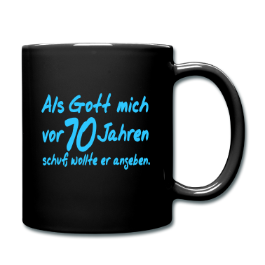 70 Geburtstag Geschenk Tasse - 70. Geburtstag