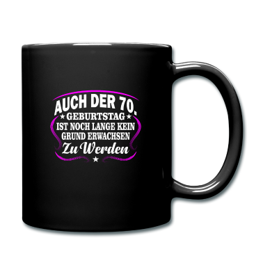 70 Geburtstag Geschenk Tasse - 70. Geburtstag