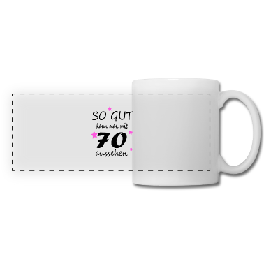 70 Geburtstag Geschenk Tasse - 70. Geburtstag