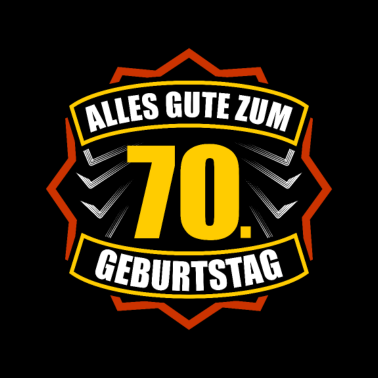 Motiv 70. Geburtstag