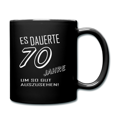 70 Geburtstag Geschenk Tasse - 70. Geburtstag