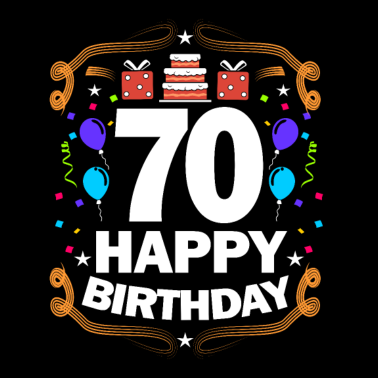 Motiv 70. Geburtstag