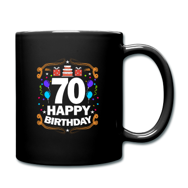 70 Geburtstag Geschenk Tasse - 70. Geburtstag
