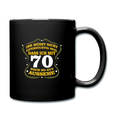 70 Geburtstag Geschenk Tasse - 70. Geburtstag