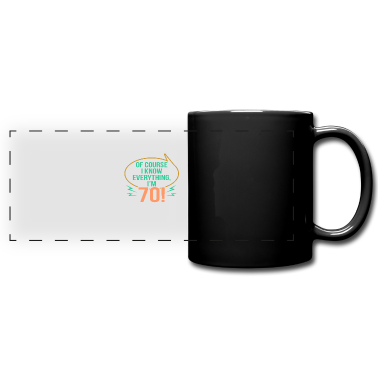 70 Geburtstag Geschenk Tasse - 70. Geburtstag