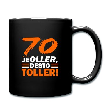 70 Geburtstag Geschenk Tasse - 70. Geburtstag