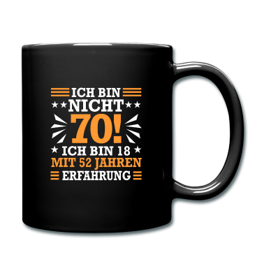 70 Geburtstag Geschenk Tasse - 70. Geburtstag