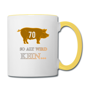 70 Geburtstag Geschenk Tasse - 70. Geburtstag