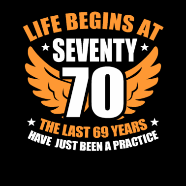 Motiv 70. Geburtstag