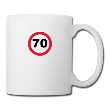 70 Geburtstag Geschenk Tasse - 70. Geburtstag