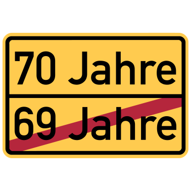 Motiv 70. Geburtstag