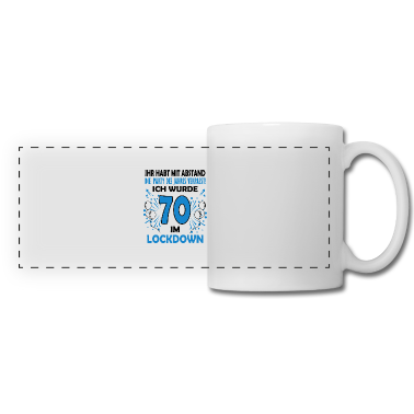 70 Geburtstag Geschenk Tasse - 70 Geburtstag Lockdown Geschenk 70. Geburtstag