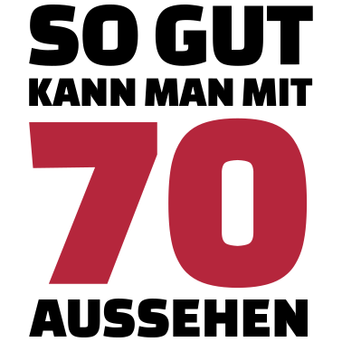 Motiv 70 Geburtstag