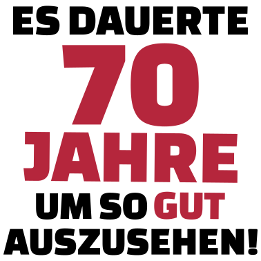 Motiv 70 Geburtstag